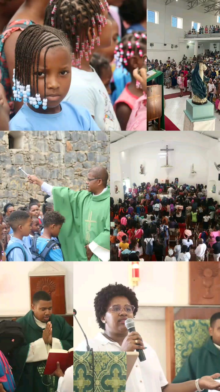 Benção de Mochilas Missa
