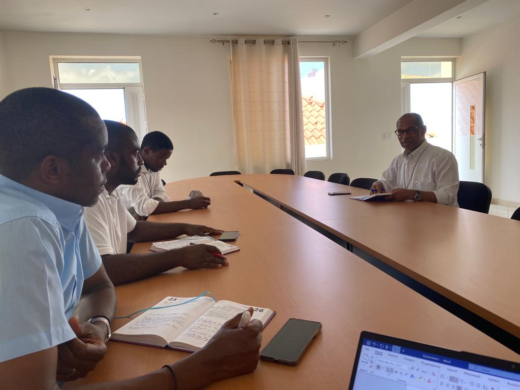 Reunião da Equipa de Coordenação da Vigararia Santiago Sul e Maio com o Bispo