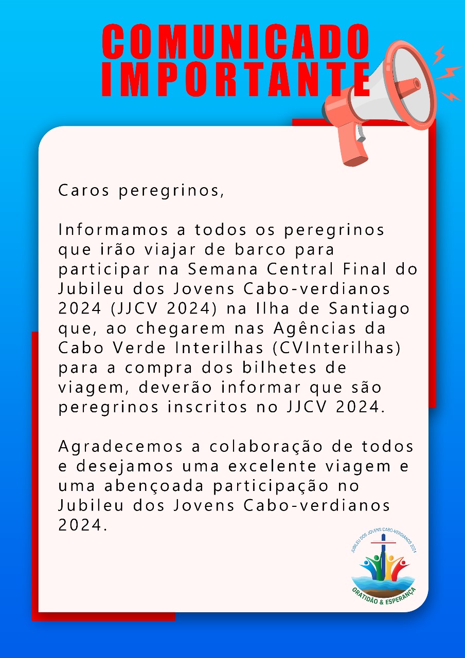 Nota aos peregrinos