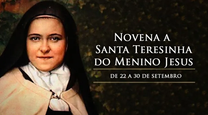 Hoje começa a novena de Santa Teresinha do Menino Jesus Padroeira das Missões